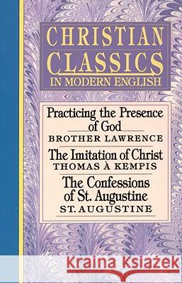 Christian Classics in Modern English Brother Lawrence                         Thomas a Kempis                          Bernard Bangley 9780877881216 Shaw Books - książka