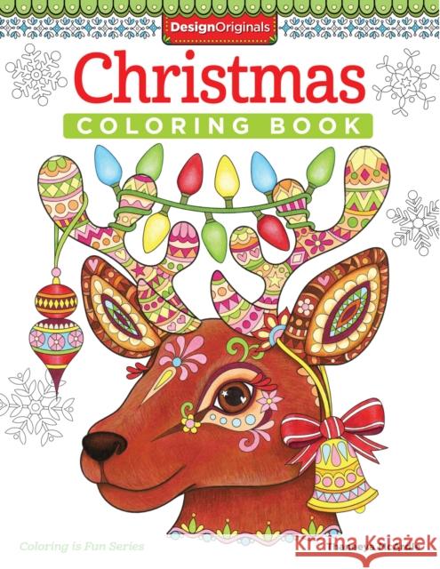 Christmas Coloring Book Thaneeya McArdle 9781497200807 Design Originals - książka