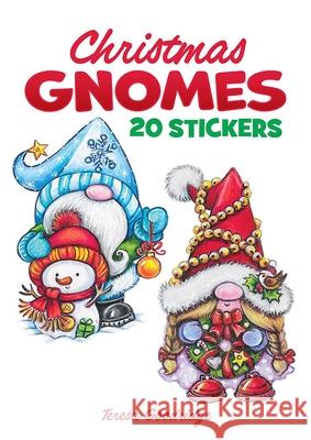 Christmas Gnomes: 20 Stickers Teresa Goodridge 9780486852133 Dover Publications Inc. - książka