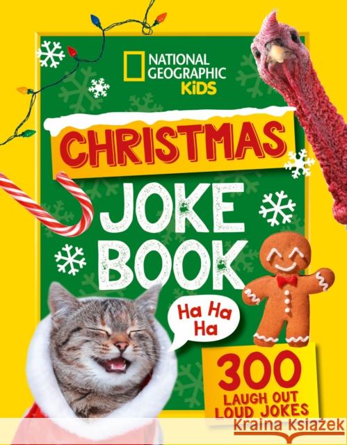 Christmas Joke Book: 300 Laugh-out-Loud Jokes National Geographic Kids 9780008694135 HarperCollins Publishers - książka