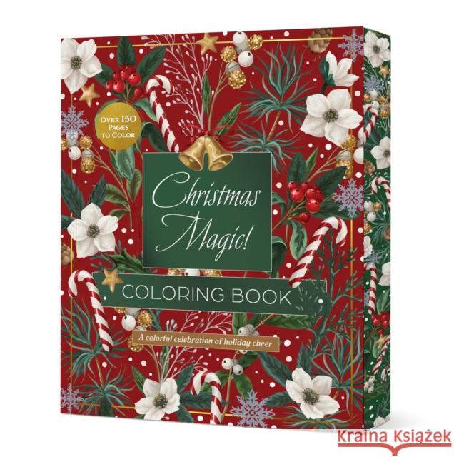 Christmas Magic Coloring Book Editors of Chartwell Books 9780785848011 Chartwell Books - książka
