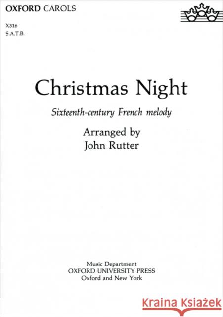 Christmas Night  9780193431157 Oxford University Press - książka