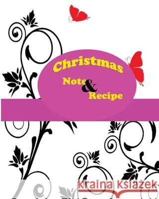 Christmas Note & Recipes Griffin G. St 9781519792150 Createspace Independent Publishing Platform - książka