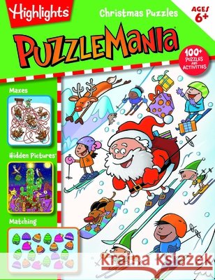 Christmas Puzzles Highlights For Children 9781629798301 Highlights Press - książka