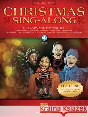 Christmas Sing-Along [With Access Code] Hal Leonard Corp 9781540029539 Hal Leonard Publishing Corporation - książka