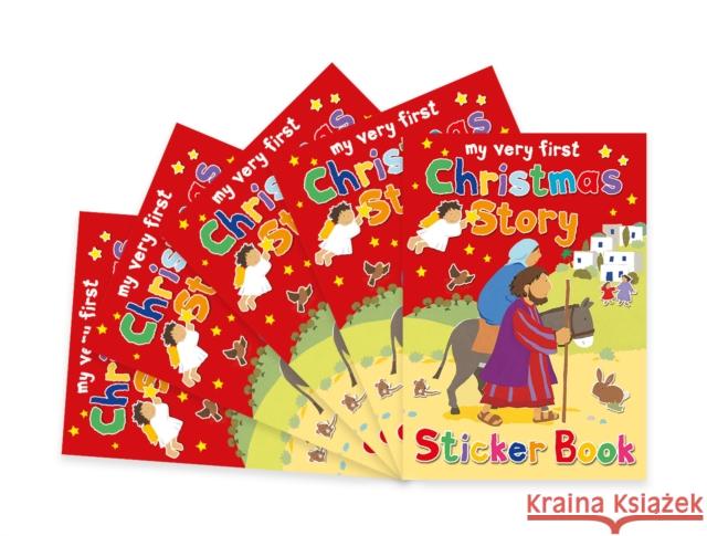 Christmas Story Sticker Book: Pack of 5  9780745979595 SPCK Publishing - książka