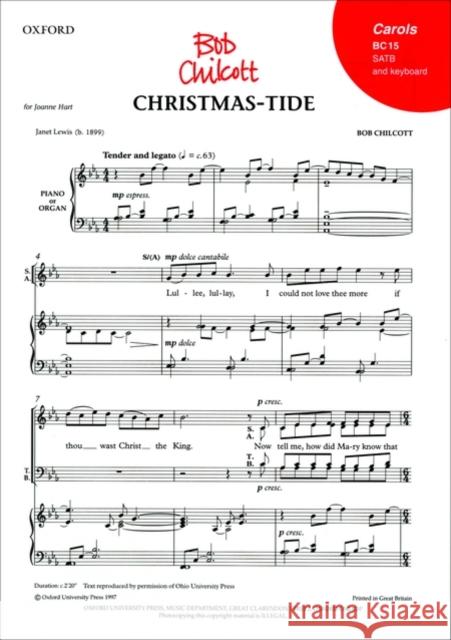 Christmas-tide  9780193432185 Oxford University Press - książka