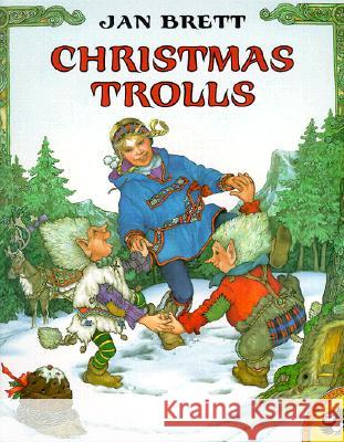 Christmas Trolls Jan Brett Jan Brett 9780698118461 Puffin Books - książka