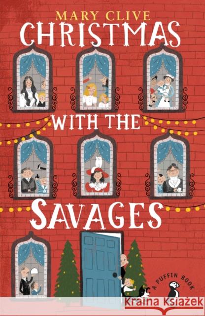 Christmas with the Savages Mary Clive 9780141361123 Penguin Random House Children's UK - książka