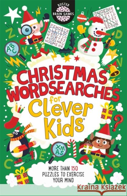 Christmas Wordsearches for Clever Kids® Chris Dickason 9781780556543 Michael O'Mara Books Ltd - książka