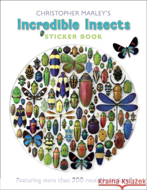 Christopher Marley's Incredible Insects Sticker Book Marley  9780764963469 Pomegranate Communications Inc,US - książka