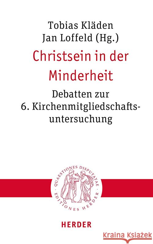 Christsein in der Minderheit  9783451023439 Herder, Freiburg - książka