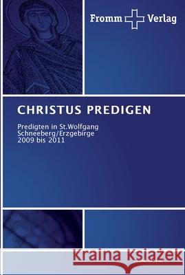 Christus Predigen Meinel, Frank 9783841601087 Fromm Verlag - książka