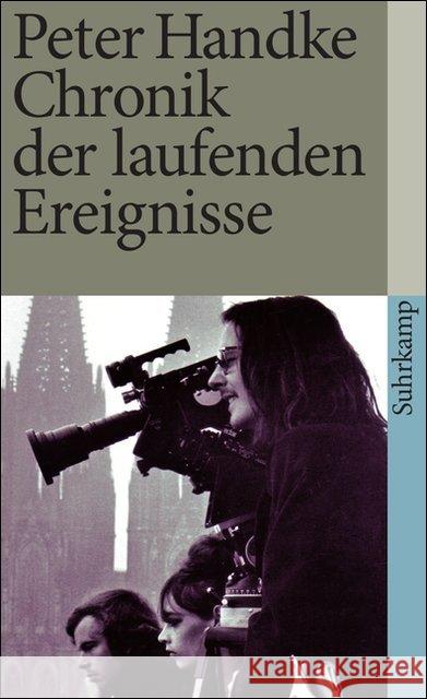 Chronik der laufenden Ereignisse Handke, Peter 9783518365038 Suhrkamp - książka