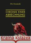 Chronik einer Abrechnung Osrainik, Flo 9783982274577 Sodenkamp & Lenz