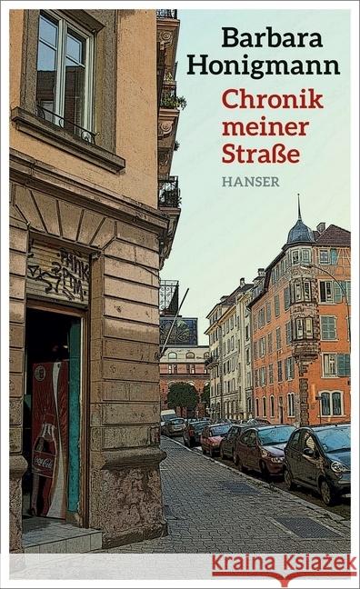 Chronik meiner Straße Honigmann, Barbara 9783446247628 Hanser - książka