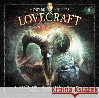 Chroniken des Grauens - Der Flüsterer im Dunkel, 1 Audio-CD Lovecraft, Howard Ph. 9783960663621 WinterZeit AUDIOBOOKS HS - książka