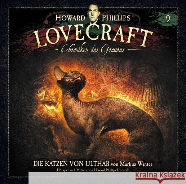 Chroniken des Grauens - Die Katzen von Ult, 1 Audio-CD Lovecraft, Howard Ph. 9783960663638 WinterZeit AUDIOBOOKS HS - książka