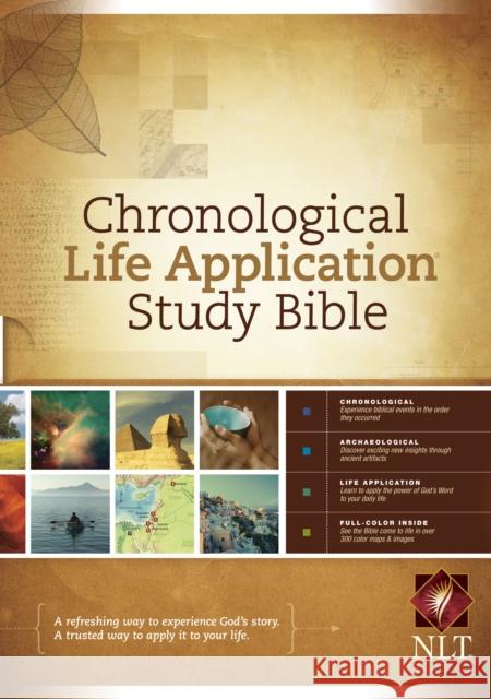 Chronological Life Application Study Bible-NLT Tyndale 9781414339276 Tyndale House Publishers - książka