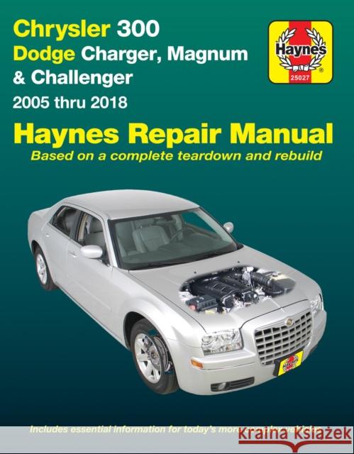 Chrysler 300 & Dodge Charger, Magnum & Challenger ('05-'18) Haynes 9781620923351 Haynes Manuals Inc - książka