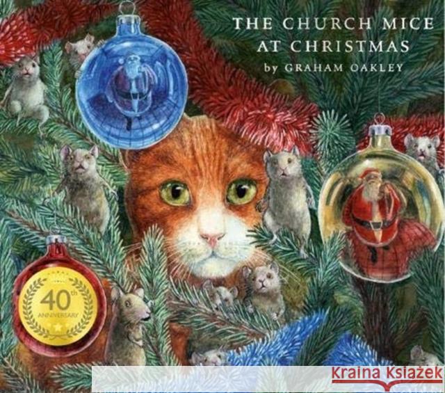 Church Mice at Christmas Graham Oakley 9781787419117 Templar Publishing - książka