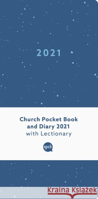 Church Pocket Book and Diary 2021 Blue Sea  9780281084524 SPCK Publishing - książka