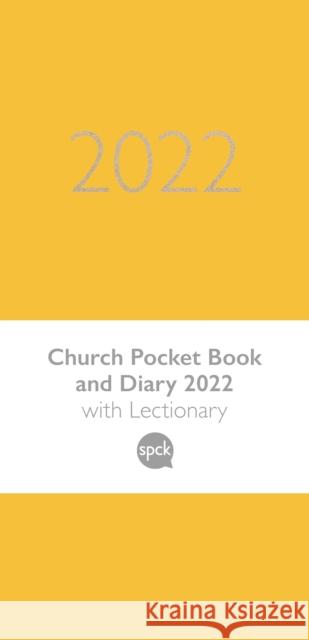 Church Pocket Book and Diary 2022 Soft-tone Yellow  9780281085958 SPCK Publishing - książka