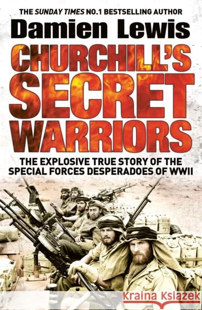 Churchill's Secret Warriors: Now a major Guy Ritchie film: THE MINISTRY OF UNGENTLEMANLY WARFARE Damien Lewis 9781848668553 Quercus Publishing - książka