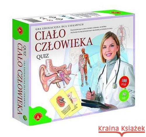 Ciało człowieka. Quiz Big ALEX  5906018005813 Alexander - książka