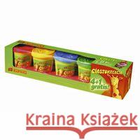 Ciasto - kubki 4+1 gratis masa plastyczna EASY  5907640883190 Spokey - książka