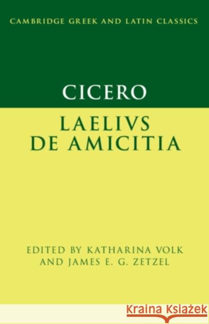 Cicero: Laelius de amicitia  9781108940856 Cambridge University Press - książka