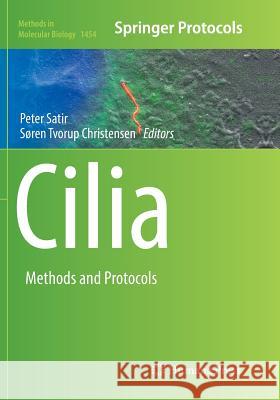 Cilia: Methods and Protocols Satir, Peter 9781493981397 Humana Press - książka