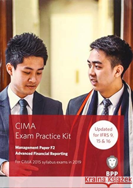 CIMA F2 Advanced Financial Reporting: Exam Practice Kit BPP Learning Media 9781509723171 BPP Learning Media - książka