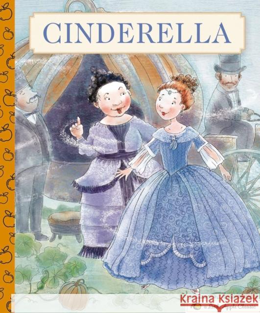 Cinderella: A Little Apple Classic Cider Mill Press 9781646430369 Applesauce Press - książka