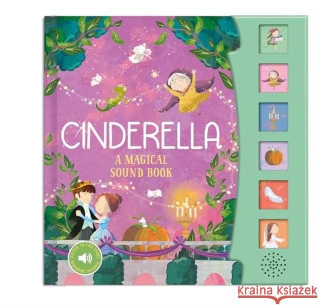 Cinderella Fairy Tale Sound Book Anna Gough 9781835091678 North Parade Books - książka