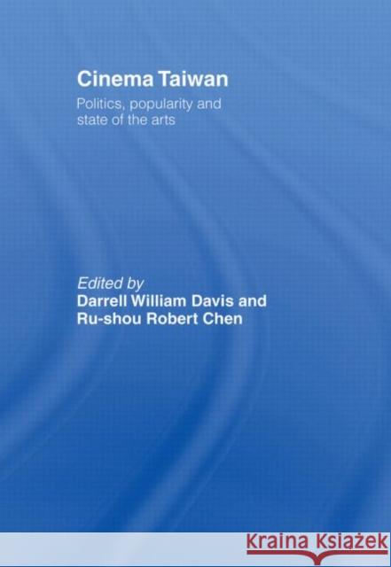 Cinema Taiwan : Politics, Popularity and State of the Arts D. &. Che Davis 9780415412575 Routledge - książka