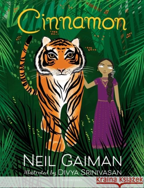 Cinnamon Neil Gaiman Divya Srinivasan  9781408879221 Bloomsbury Childrens Books - książka