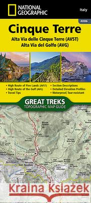 Cinque Terre High Path Av5t Map National Geographic Maps 9781566959247 National Geographic Maps - książka