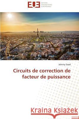 Circuits de Correction de Facteur de Puissance Saad-J 9783841799753 Editions Universitaires Europeennes - książka