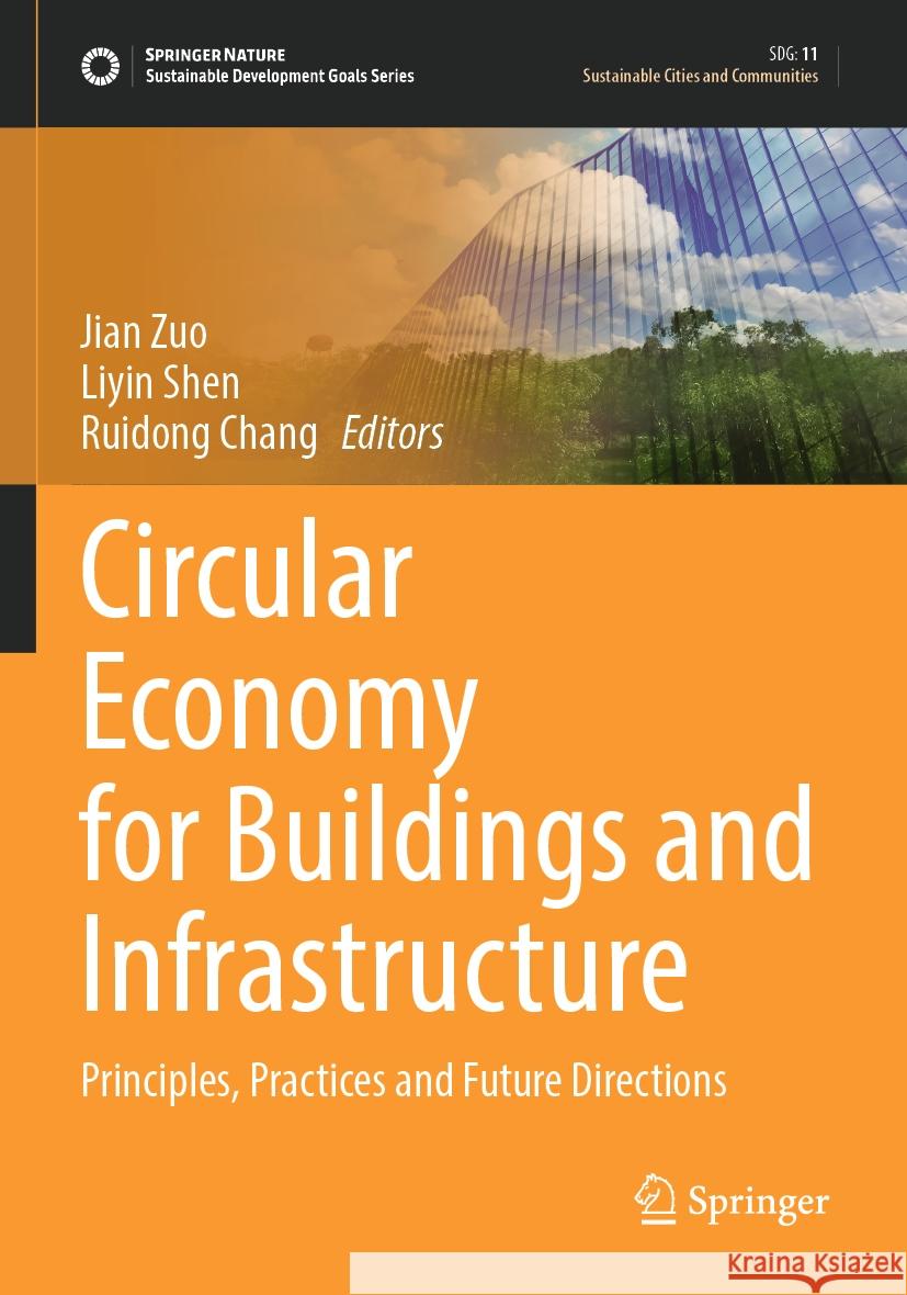 Circular Economy for Buildings and Infrastructure  9783031562433 Springer International Publishing - książka