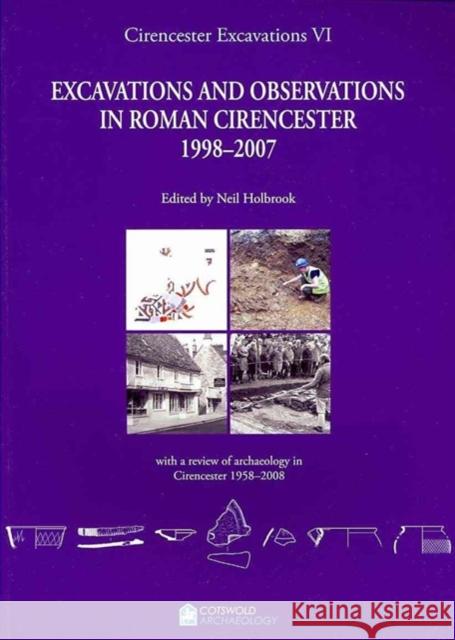 Cirencester Excavations VI Neil Holbrook 9780955353420 Cotswold Archaeological Trust Ltd - książka