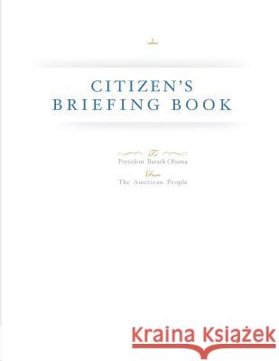 Citizens Briefing Book The American People                      Penny Hill Press 9781530637416 Createspace Independent Publishing Platform - książka