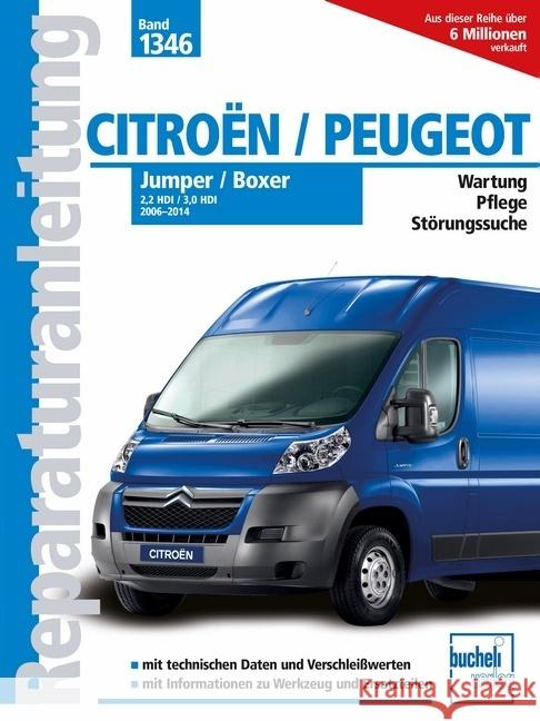 Citroen Jumper/Peugeot Boxer  9783716823149 bucheli - książka