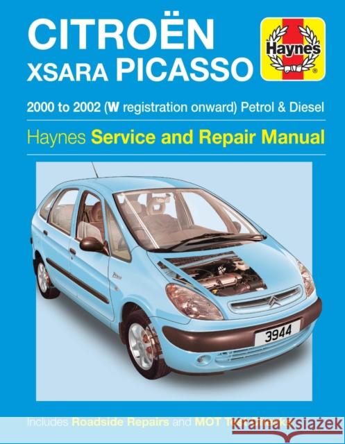 Citroen Xsara Picasso Petrol & Diesel (00 - 02) Haynes Repair Manual Haynes Publishing 9781785210068  - książka