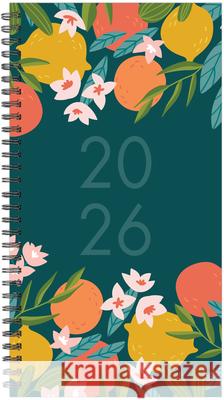Citrus 2026 3.5 X 6.5 Softcover Weekly Spiral Willow Creek Press 9781549257339 Willow Creek Press Calendars - książka