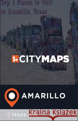 City Maps Amarillo Texas, USA James McFee 9781545377437 Createspace Independent Publishing Platform - książka