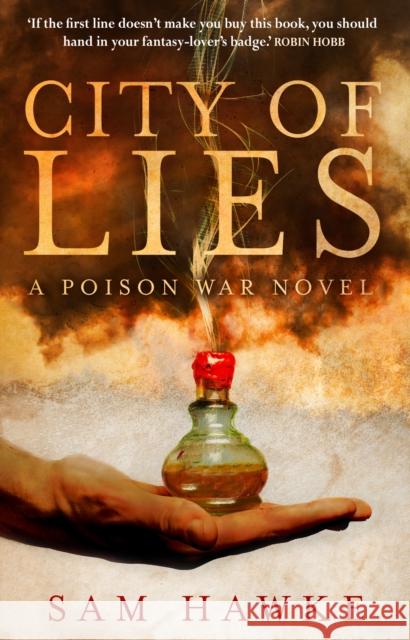 City of Lies Hawke Sam 9780552176293 Transworld Publishers Ltd - książka