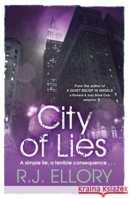City Of Lies R J Ellory 9780752880891  - książka