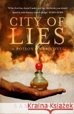 City of Lies  Hawke, Sam 9781787630123  - książka