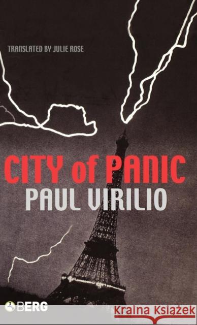 City of Panic Virilio, Paul 9781845202248 BERG PUBLISHERS - książka